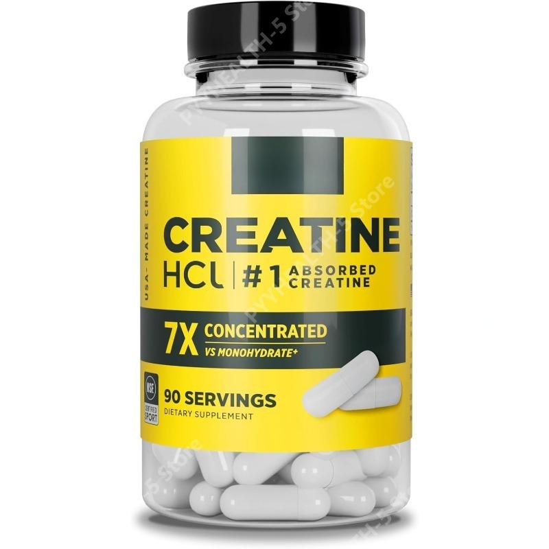 Creatine Hcl Capsule - แคปซูลครีเอทีน HCl บำรุงกล้ามเนื้อ สมอง และพลังงานเซลล์ |