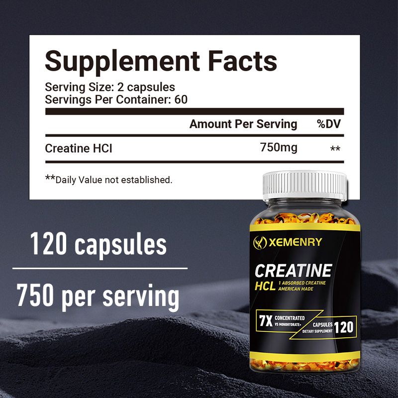 แคปซูลครีเอทีน HCl, เพิ่มความแ - Creatine Hcl Capsule บทวิจารณ์และราคา