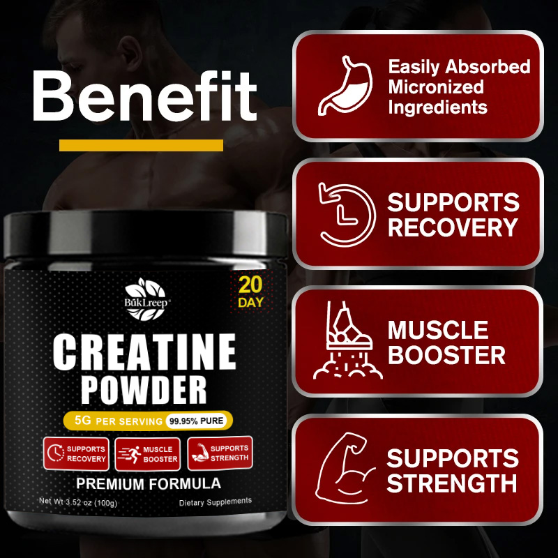 ผงครีเอทีนโมโนไฮเดรตบริสุทธิ์  - Creatine Monohydrate Powder บทวิจารณ์และราคา