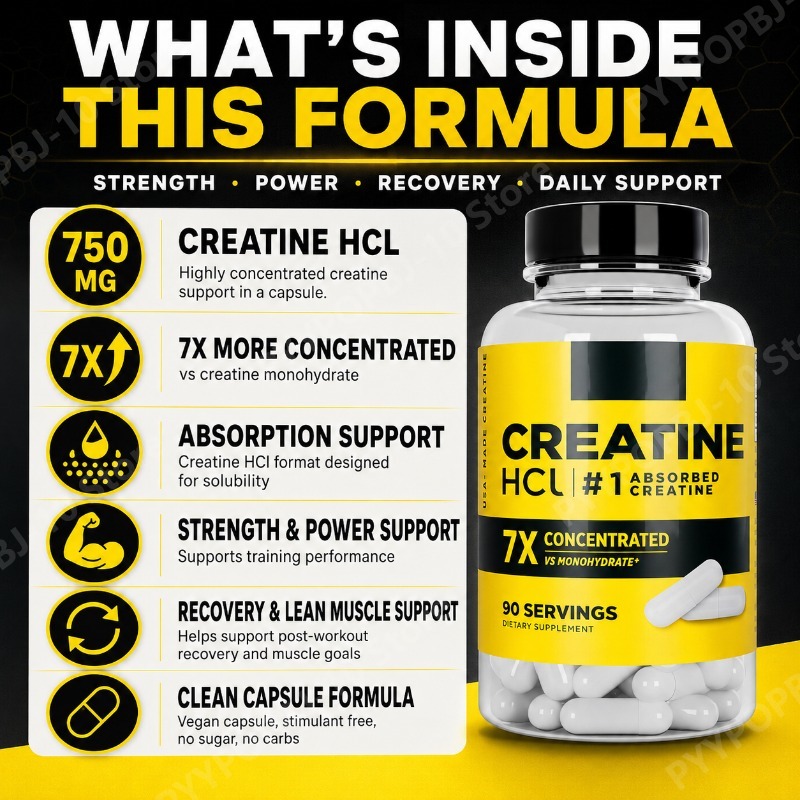 ครีเอทีน เอชซีแอล 750 มก. 90 แ - Creatine Hcl Capsule บทวิจารณ์และราคา