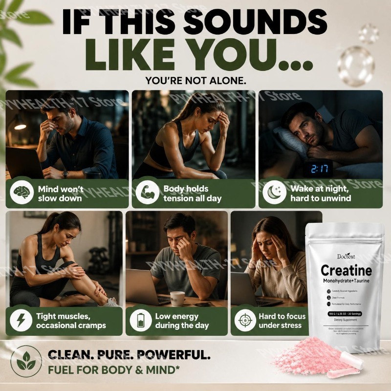 ด็อกทีท ครีเอทีน โมโนไฮเดรต+ทอ - Creatine Monohydrate Powder บทวิจารณ์และราคา