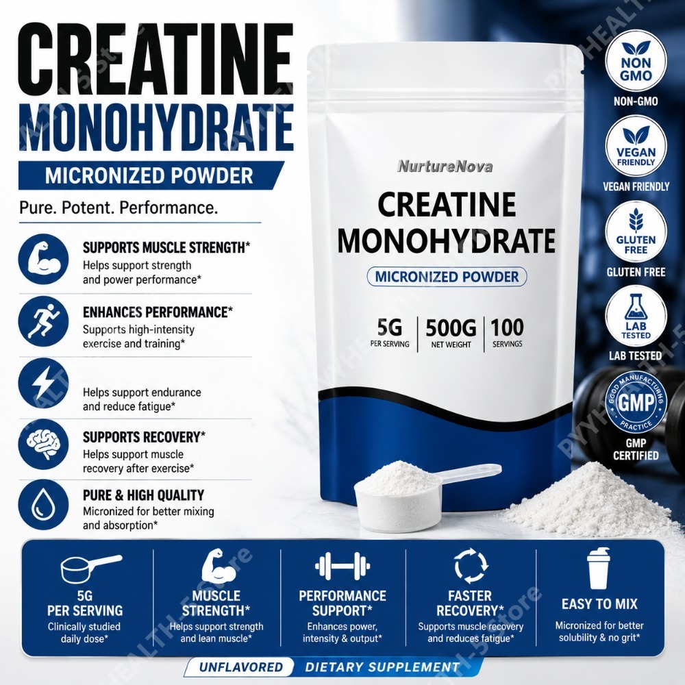 ผงครีเอทีนโมโนไฮเดรตแบบไมโครไน - Creatine Monohydrate Powder บทวิจารณ์และราคา