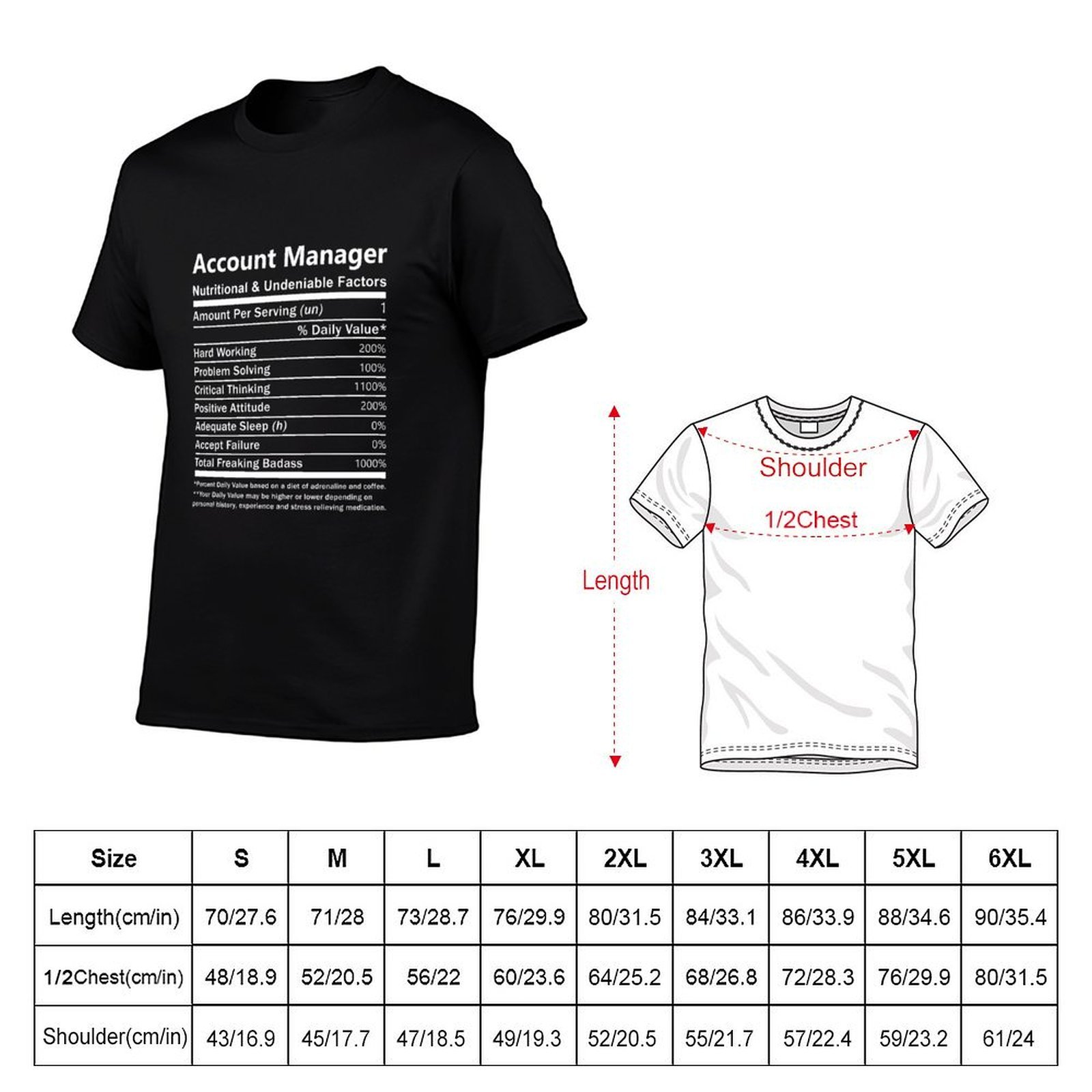 เสื้อยืด Account Manager - ของ - Nutrition Workout บทวิจารณ์และราคา