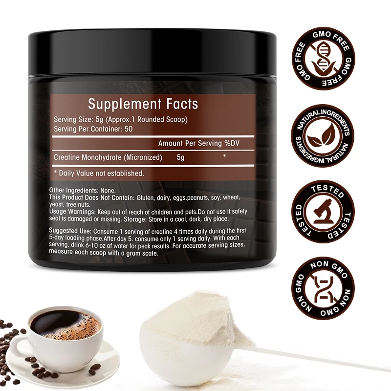 ผงครีเอทีนเคซินช์ รสกาแฟ |   อ - Creatine Monohydrate Powder บทวิจารณ์และราคา