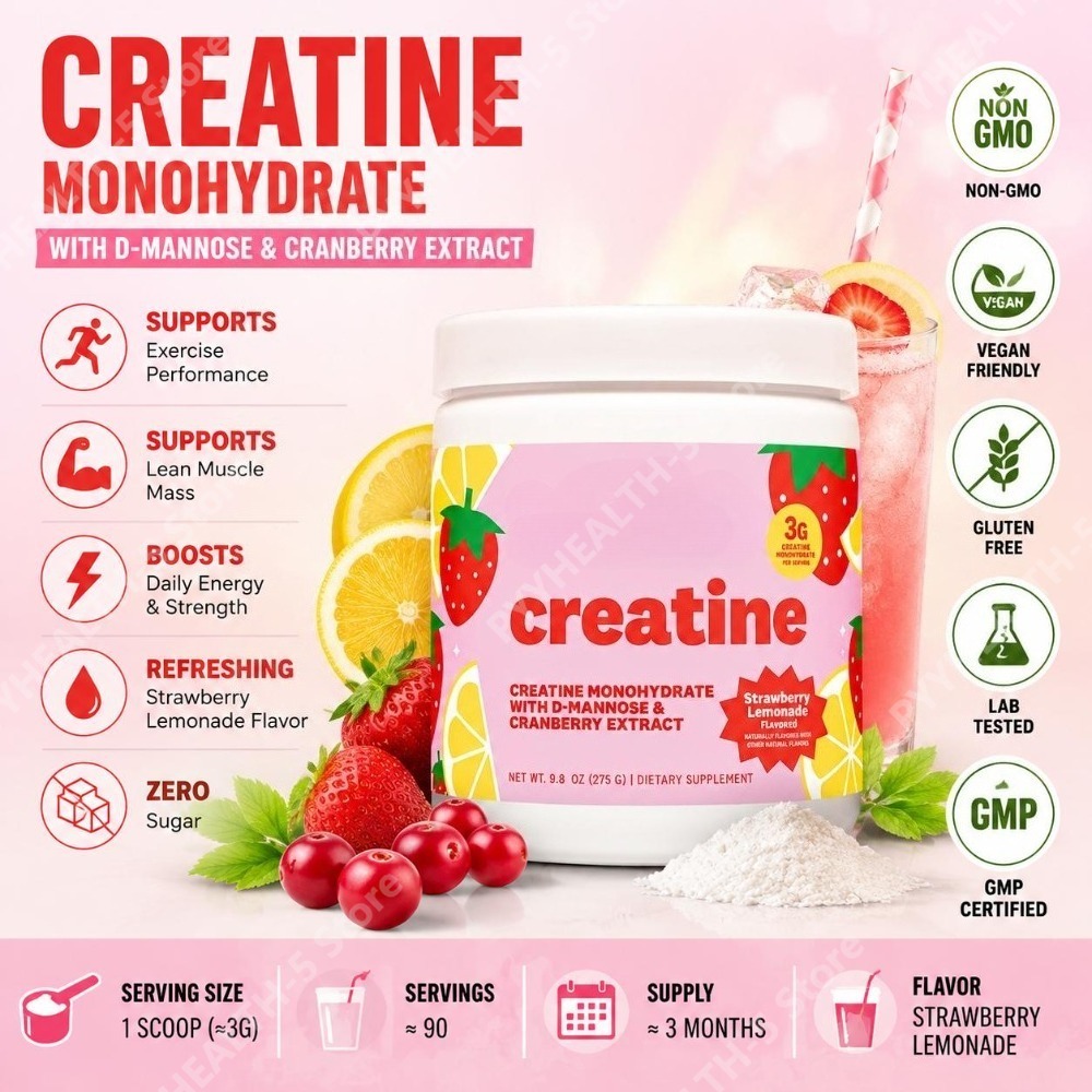 ผงครีเอทีนโมโนไฮเดรต อาหารเสริ - Creatine Monohydrate Powder บทวิจารณ์และราคา