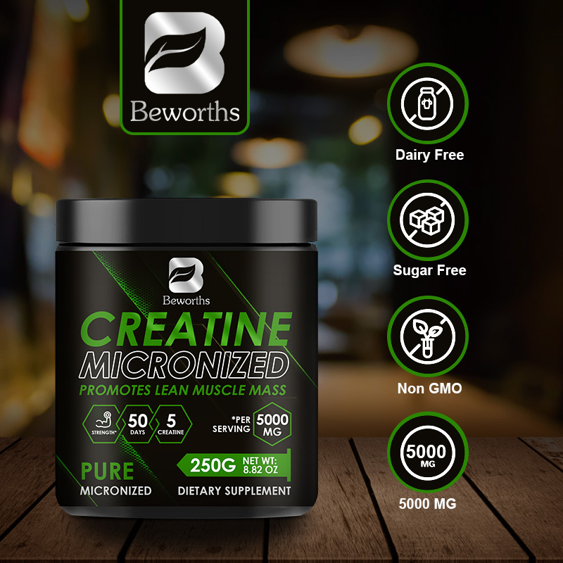Beworths Creatine monohydrate  - Creatine Monohydrate Powder บทวิจารณ์และราคา